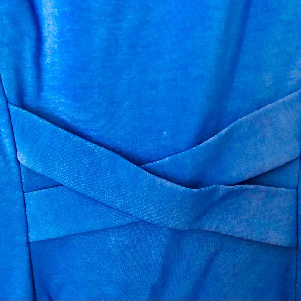 Antonio Melani Blue Sleeveless Sheath - Picture 3 of 9